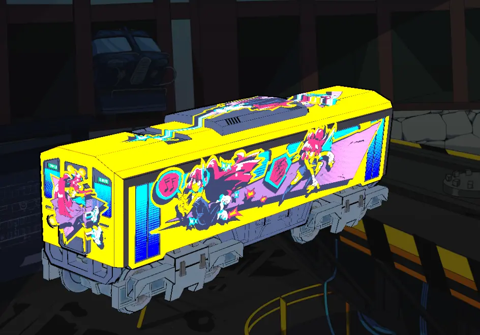 Eyepatch Wolf skin in Denshattack