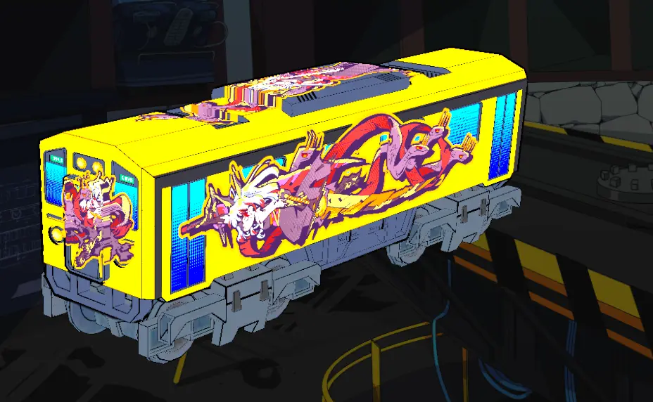 Geega skin and voice pack in Denshattack