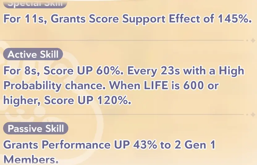 Natsuiro Matsuri skill information in Hololive Dreams