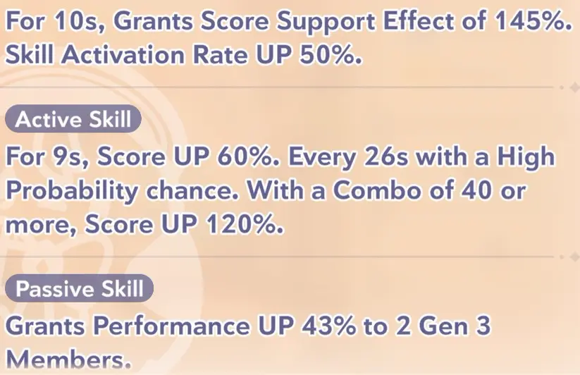 Shiranui Flare skill information in Hololive Dreams