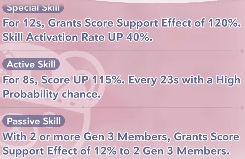 Houshou Marine skill information in Hololive Dreams