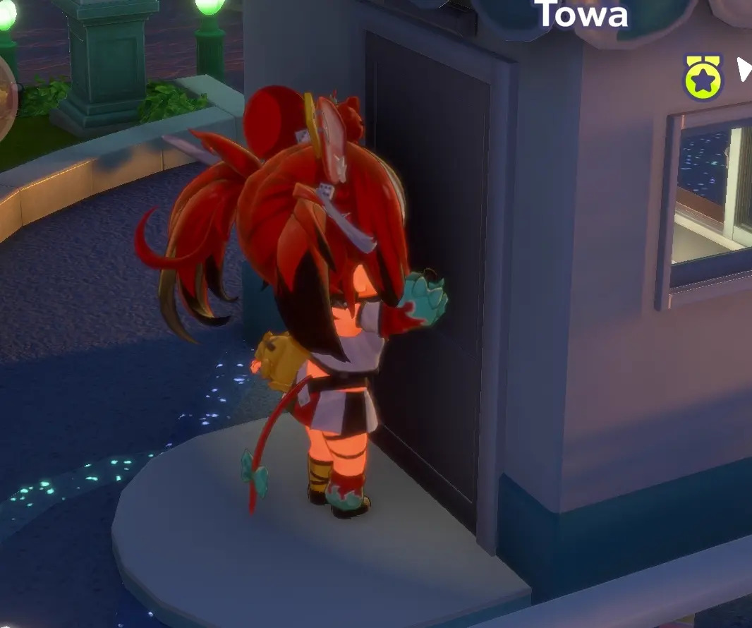 I Hate Customers Like You door behind the Wheel of Kiseki reception desk