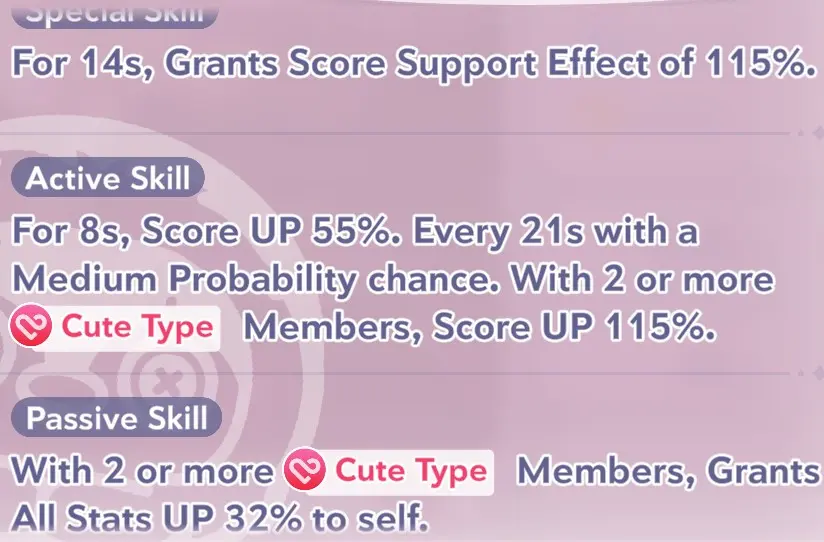 Takane Lui skill information in Hololive Dreams