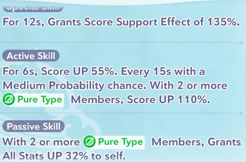 Kobo Kanaeru skill information in Hololive Dreams