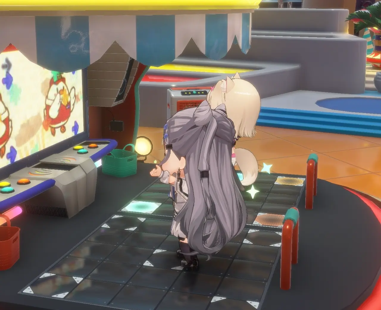 Dance Floor Fairy KFP Dance machine in the Game Area