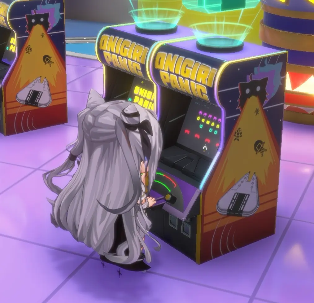 Top Pilot Onigiri Panic machine in the Game Area