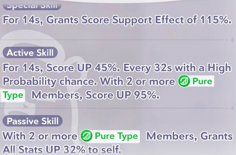 Ninomae Ina'nis skill information in Hololive Dreams