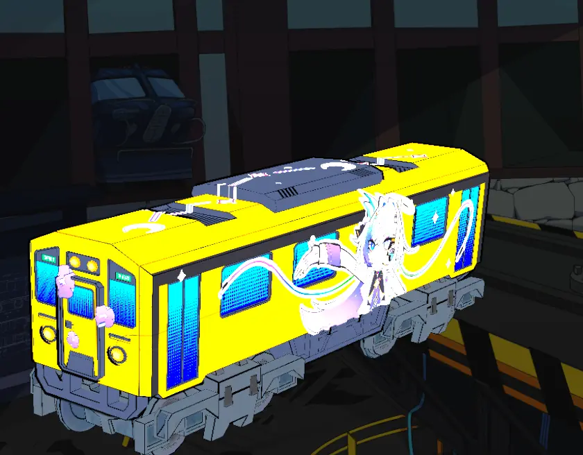Rin Penrose skin and voice pack in Denshattack
