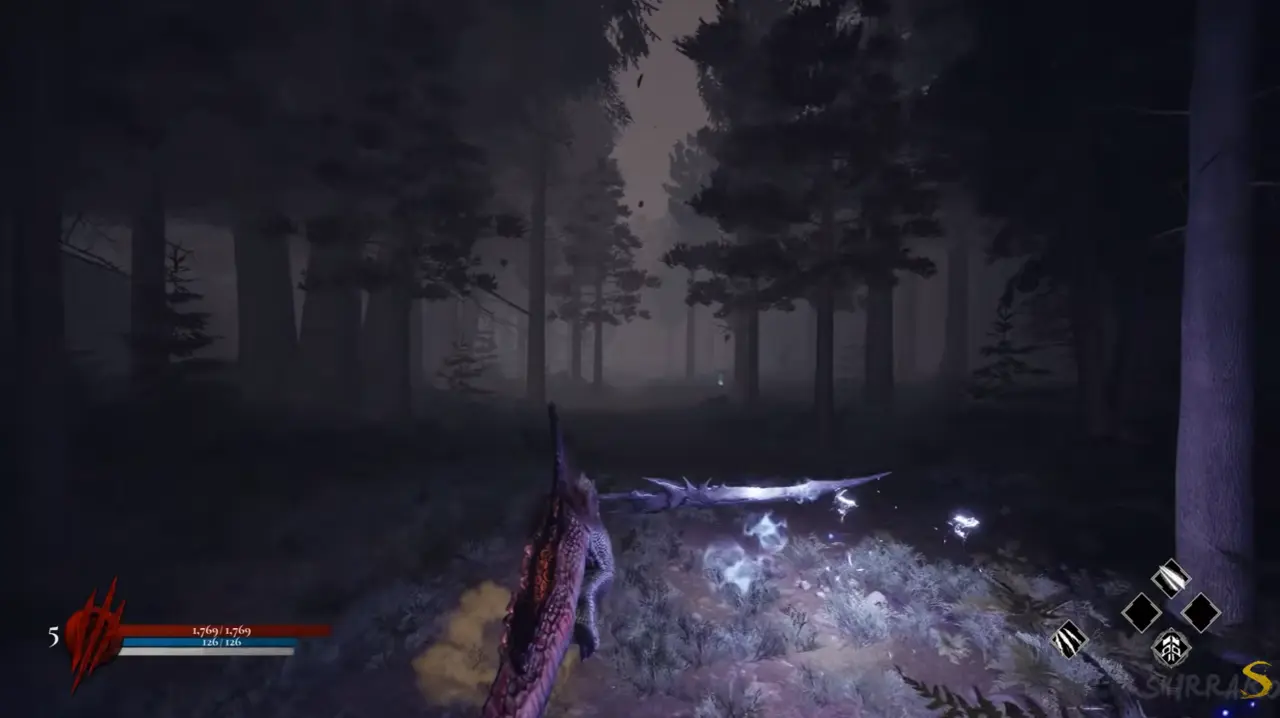 Dinoblade Darkclaws Forest entrance