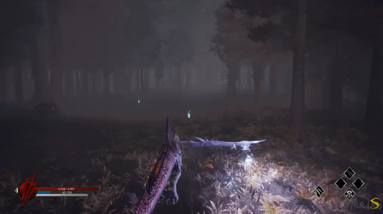 Dinoblade forest path after Ketsuro