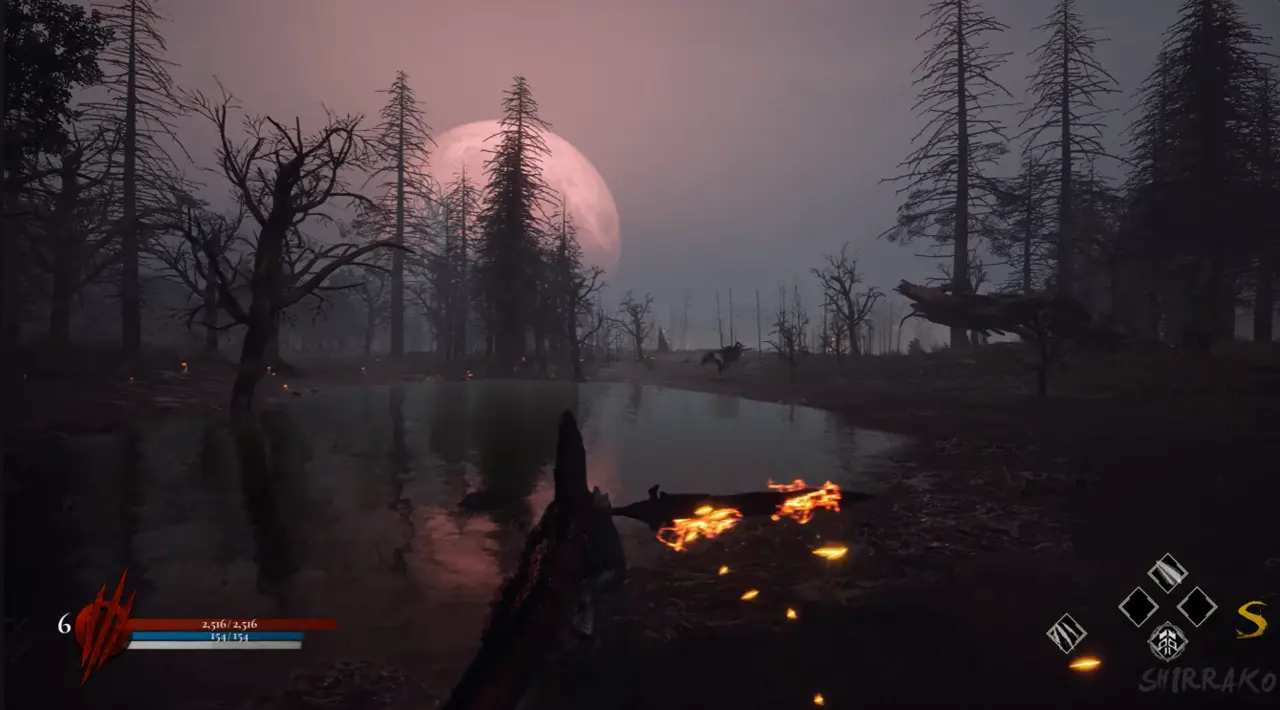 Dinoblade Red Ashes Swamp and optional Carnotaurus