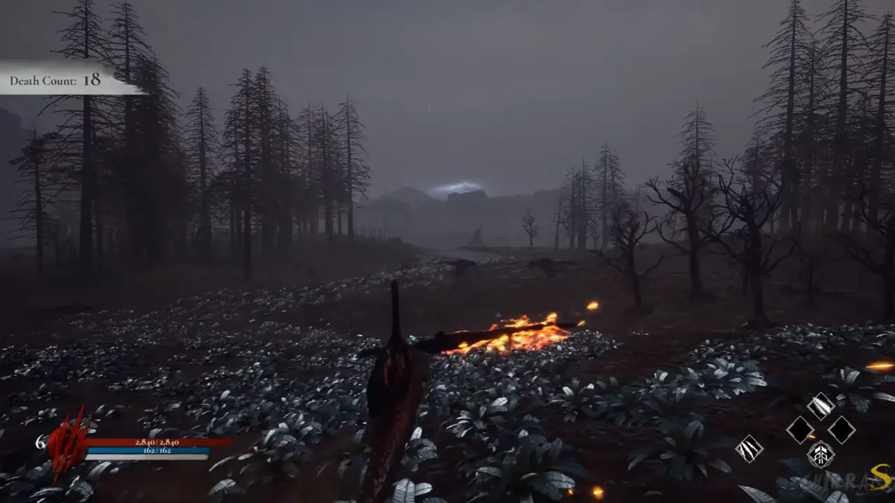 Dinoblade route after returning to Red Ashes Swamp