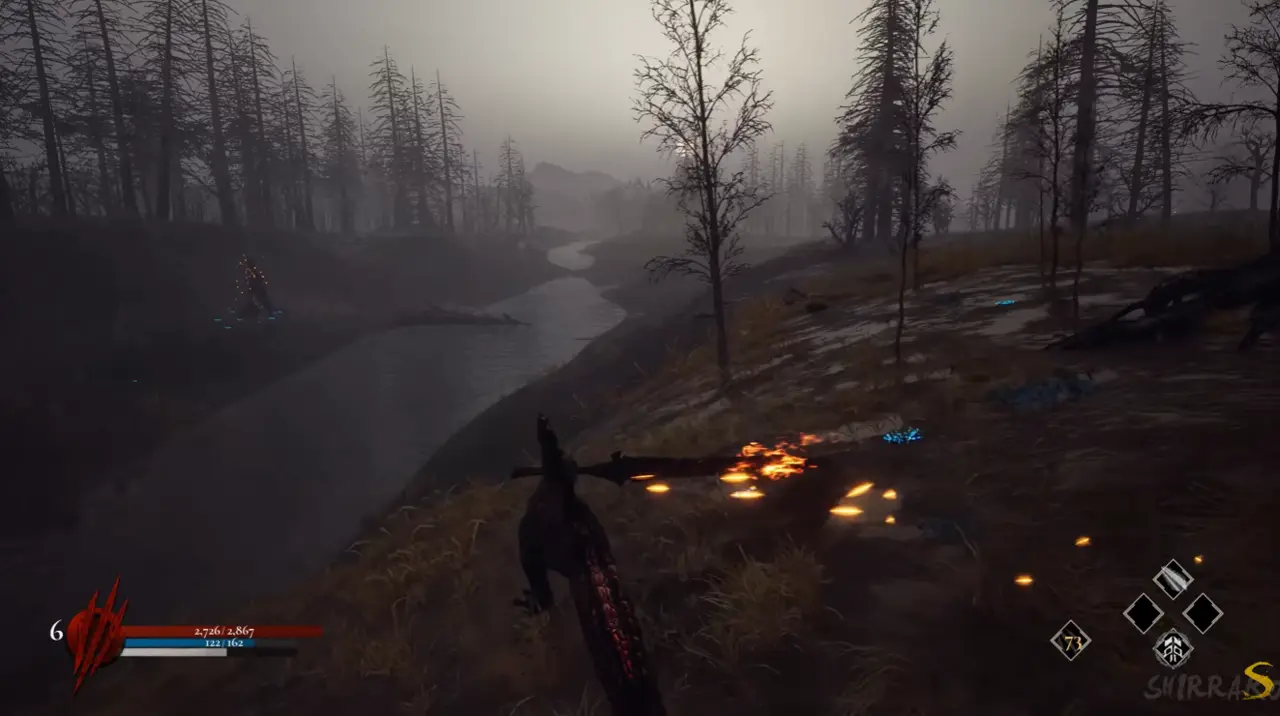 Dinoblade lake route and Save Stones in the swamp
