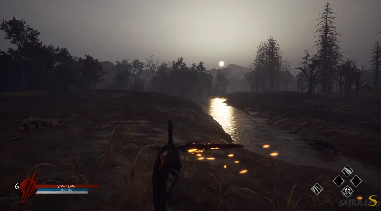 Dinoblade route following the rising sun