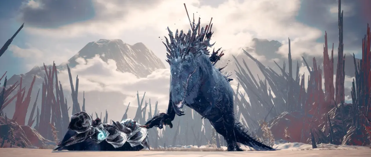 Dinoblade cutscene before Maakyuurii
