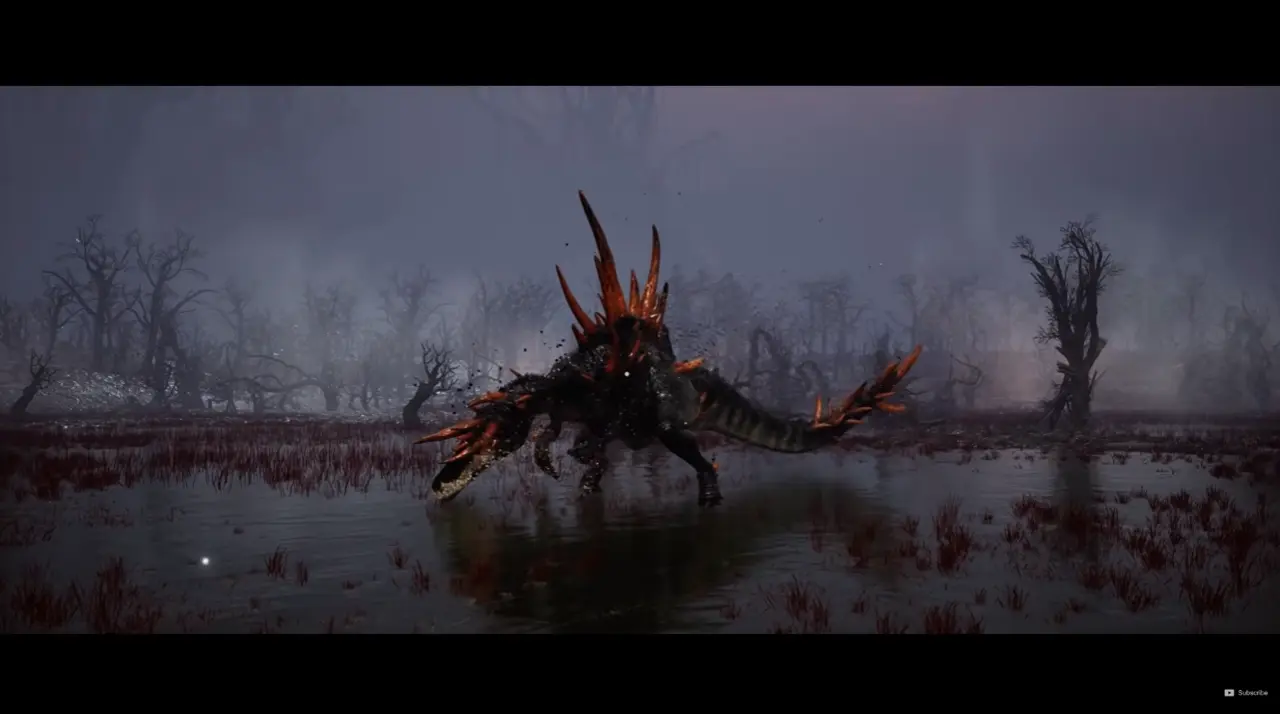 Dinoblade Akai Tsuki the Blood Moon boss fight