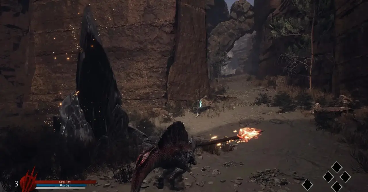 Dinoblade route to the Instinct Counter tutorial