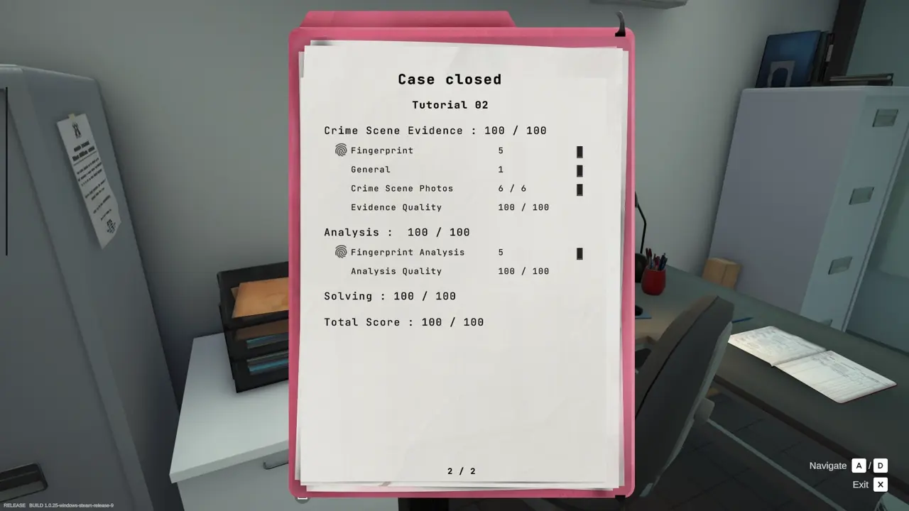 Sending the completed Tutorial 2 fingerprint analysis results