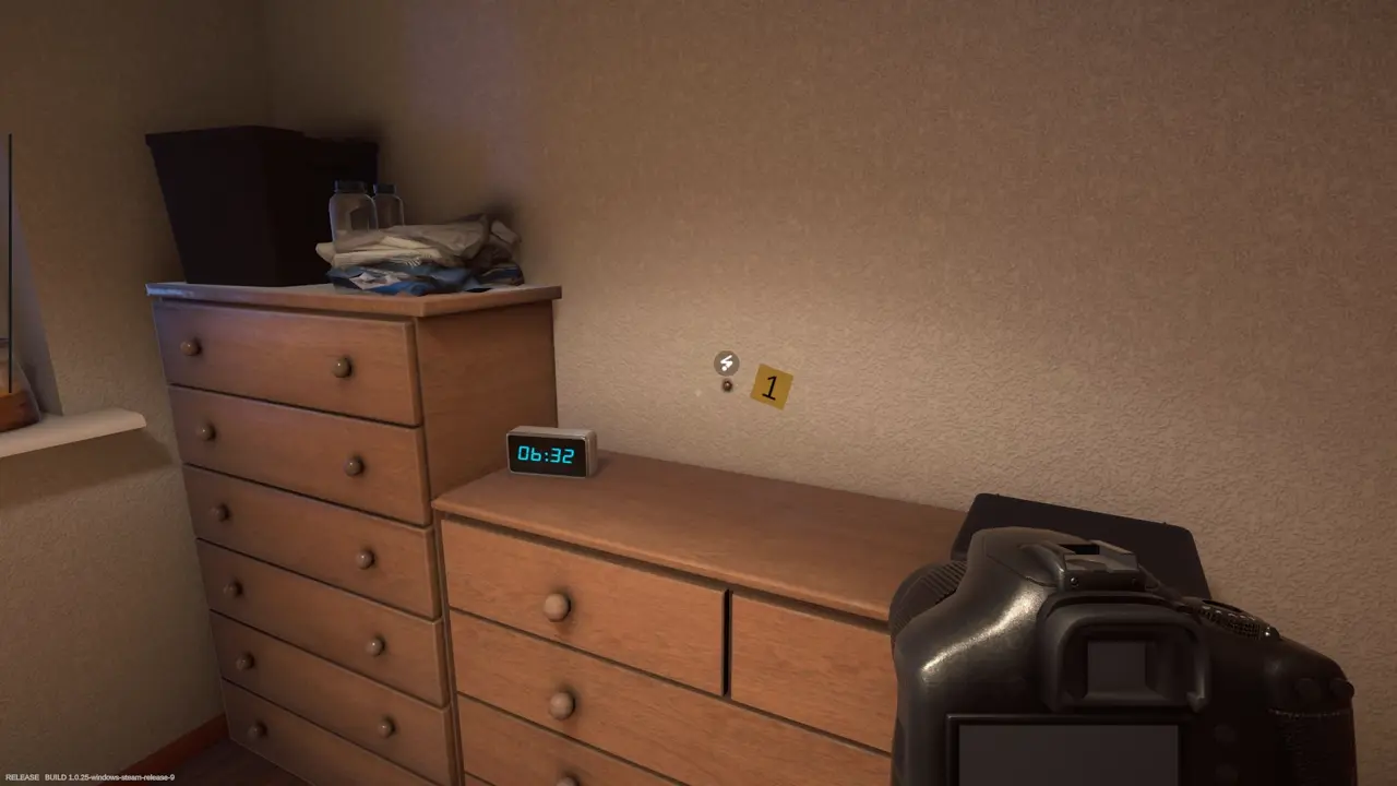 Tutorial 4 9mm lead projectile location in the bedroom wall