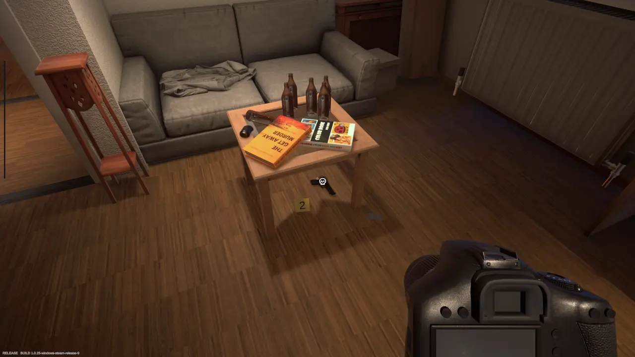 Tutorial 4 Gastl Armory GA-20C pistol under the living room table