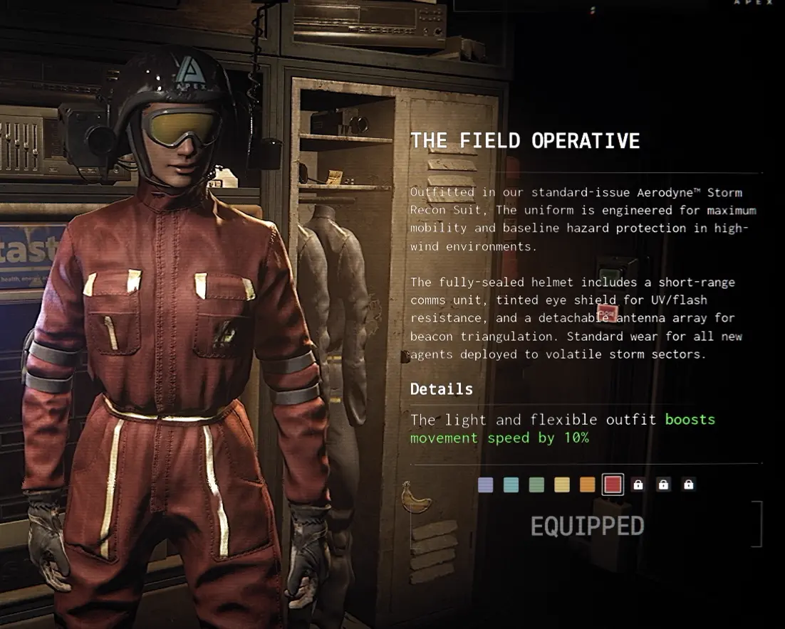 The Field Operative uniform in Funnel Runners