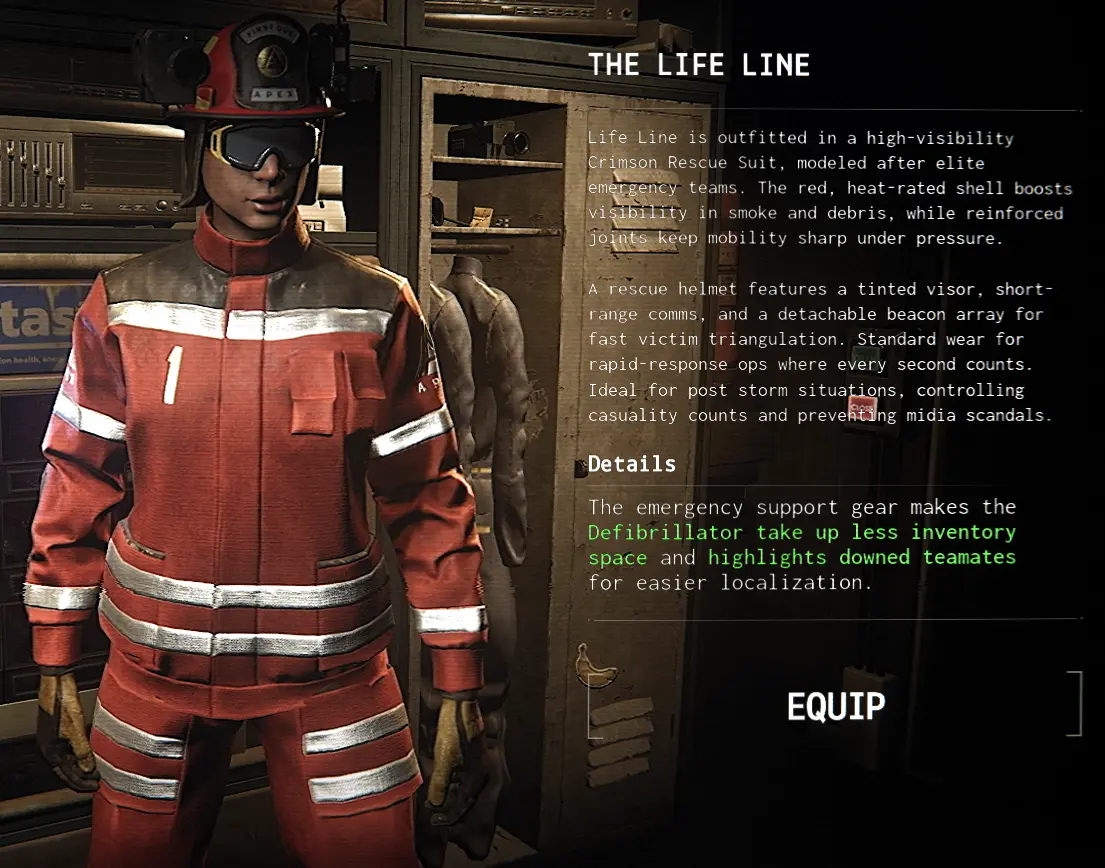 The Life Line uniform in Funnel Runners