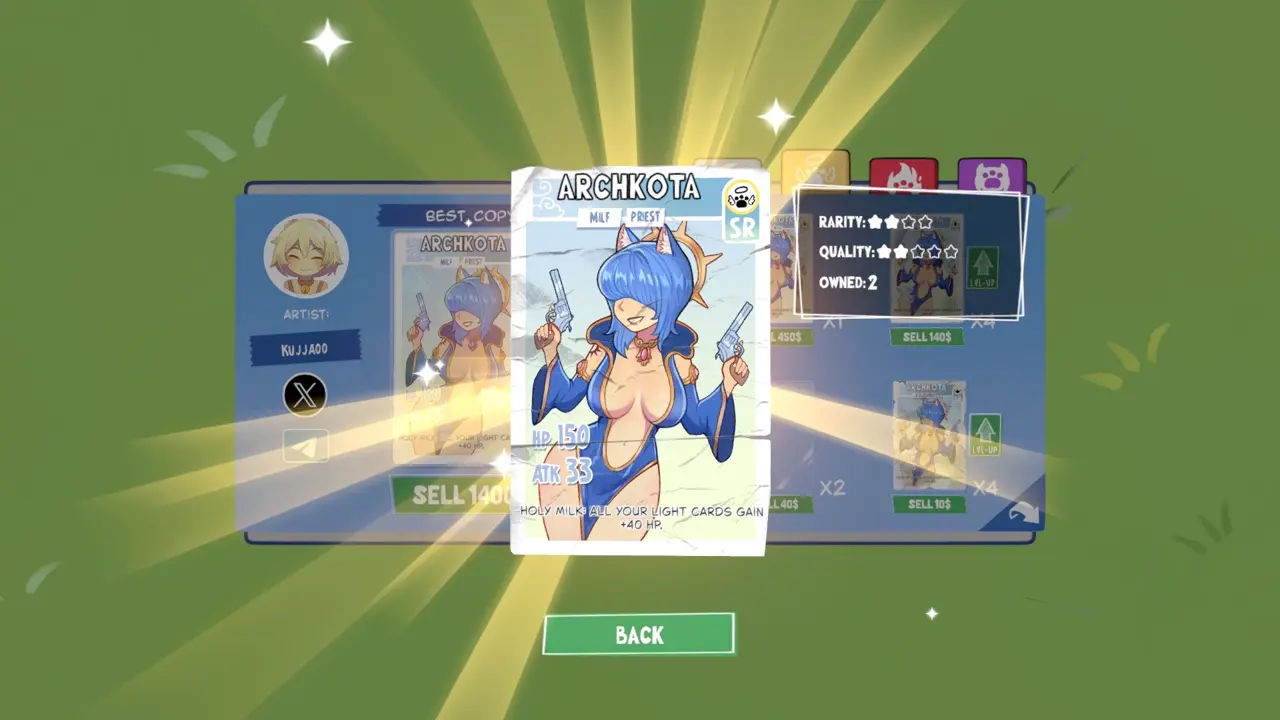 KOTAMON Game Archkota card guide screenshot 4