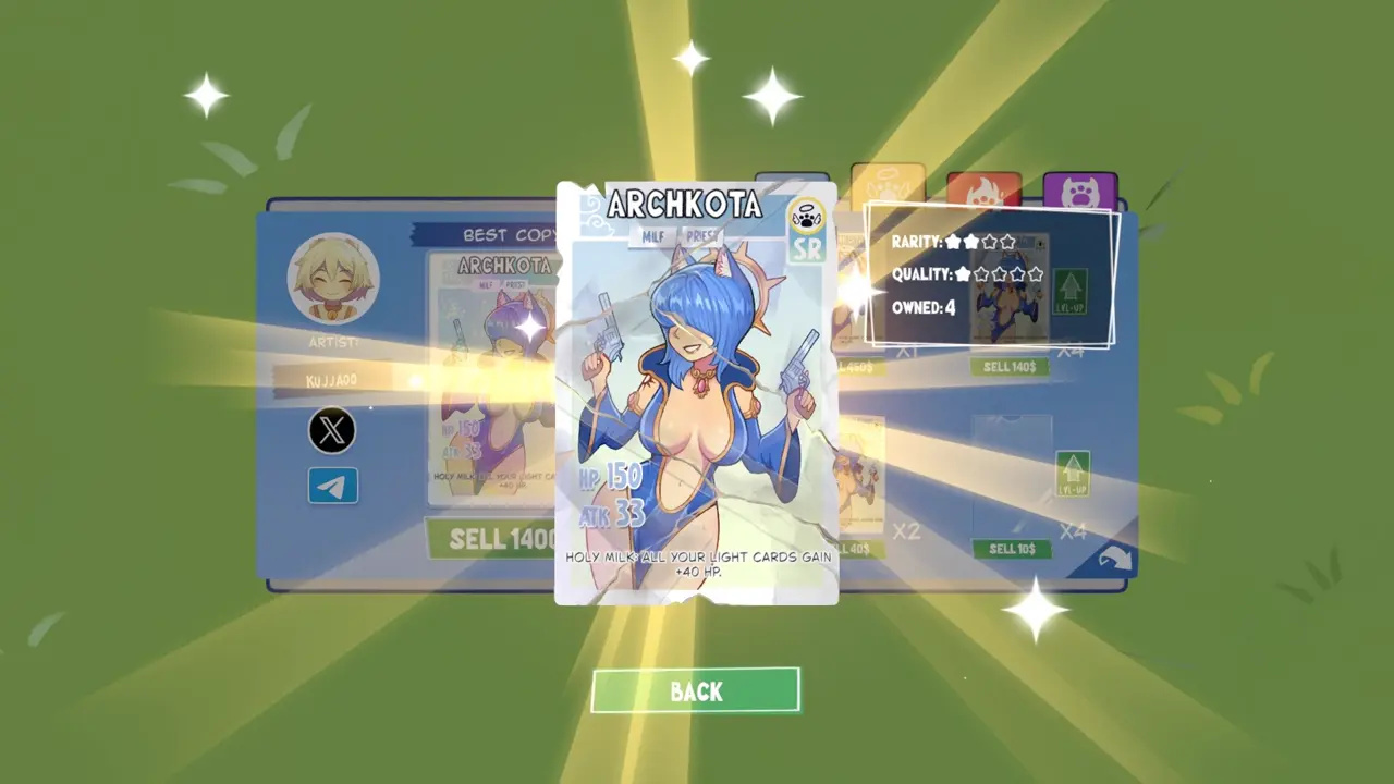 KOTAMON Game Archkota card guide screenshot 5