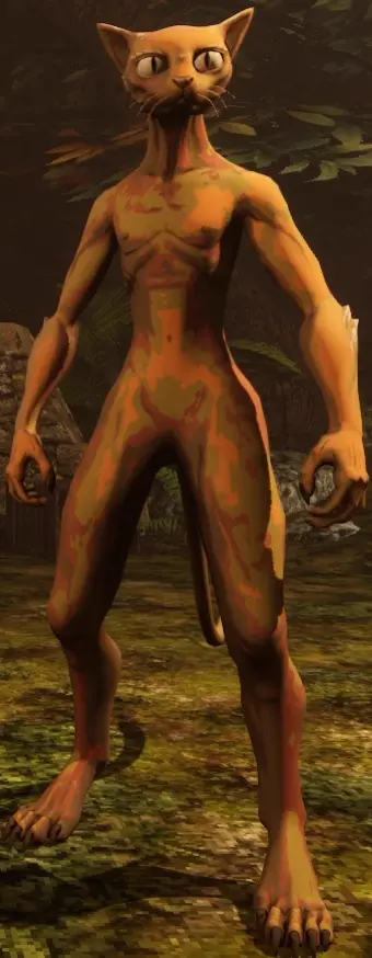 Calyx race character in The Lantern of the Laughless Saint