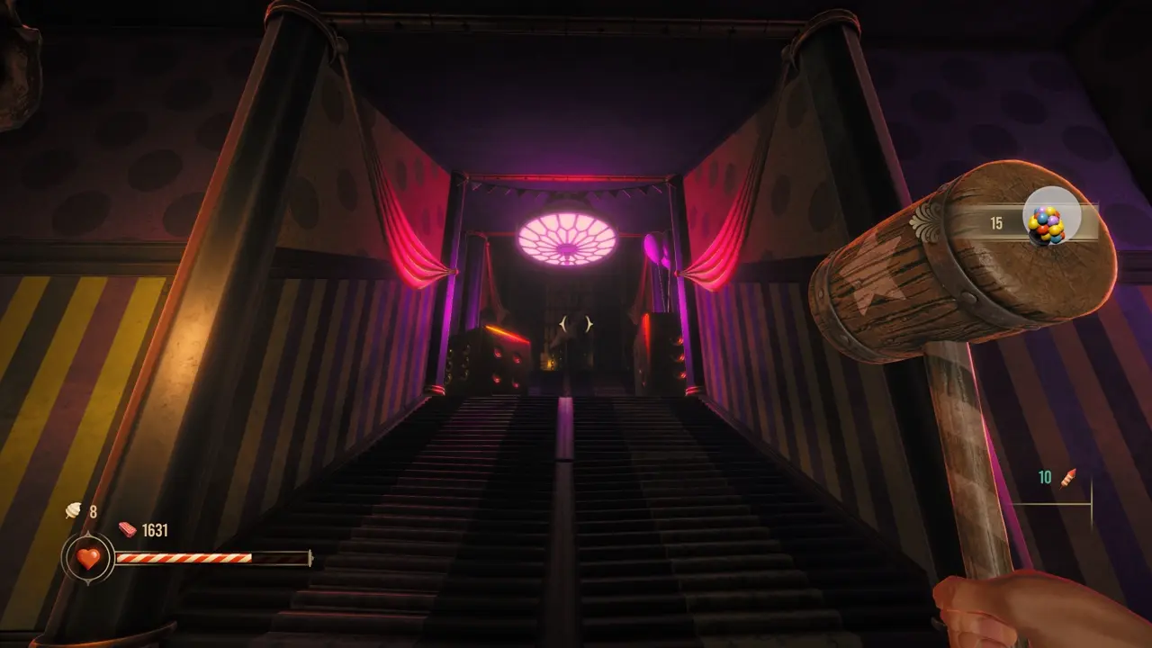 Twisted Tower Clown Casino Giggle Coaster secret location