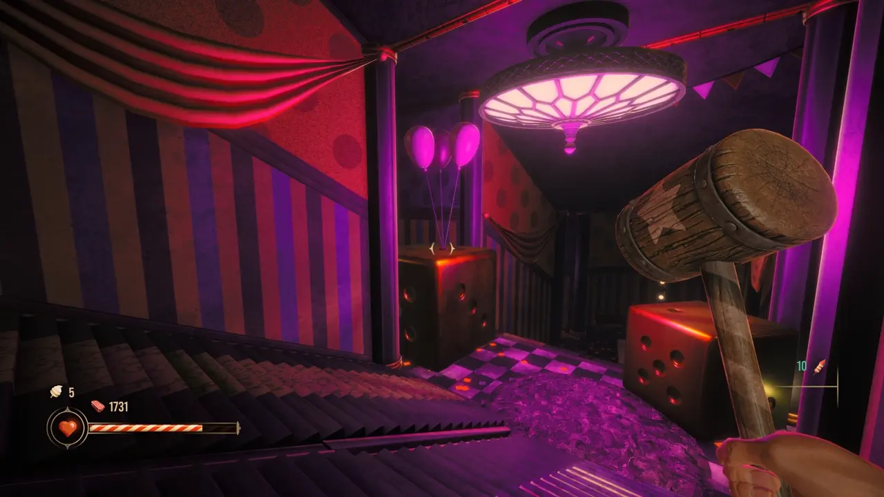 Twisted Tower Clown Casino Giggle Coaster secret location