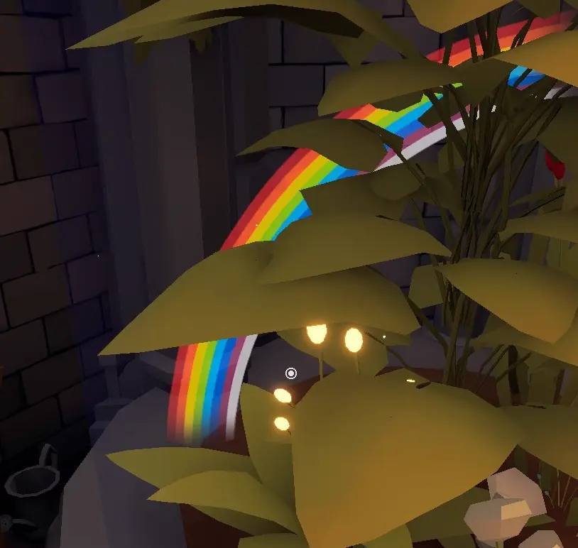 Rainbow color pattern solution