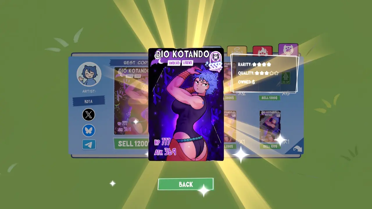 KOTAMON Game Dio Kotando card guide screenshot 3