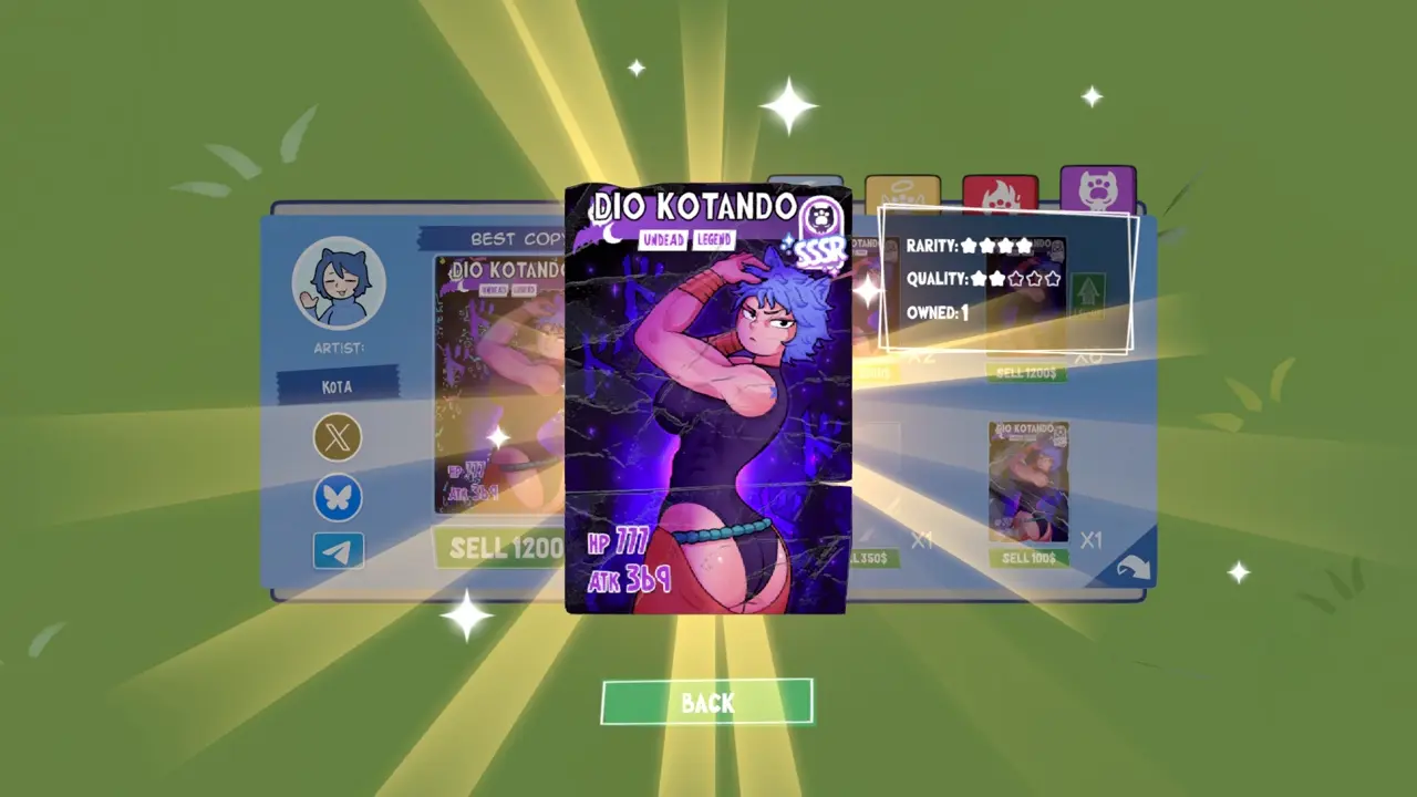 KOTAMON Game Dio Kotando card guide screenshot 4