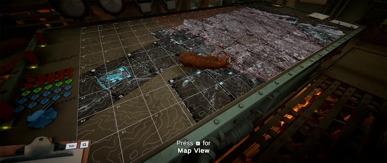 Iron Nest Betrayal ending aerial reconnaissance map