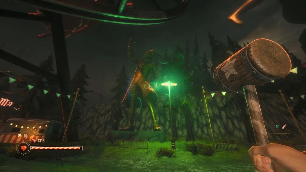 Twisted Tower Fairground Forest Godmother Maze secret location