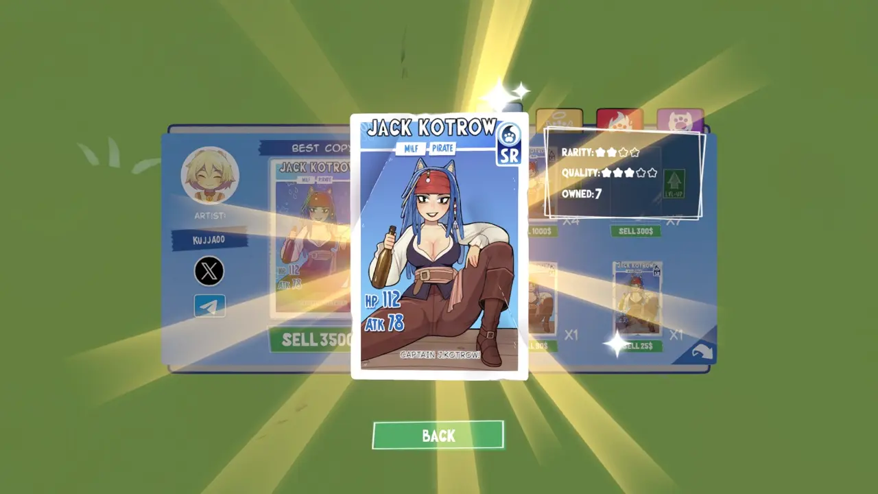 KOTAMON Game Jack Kotrow card guide screenshot 3