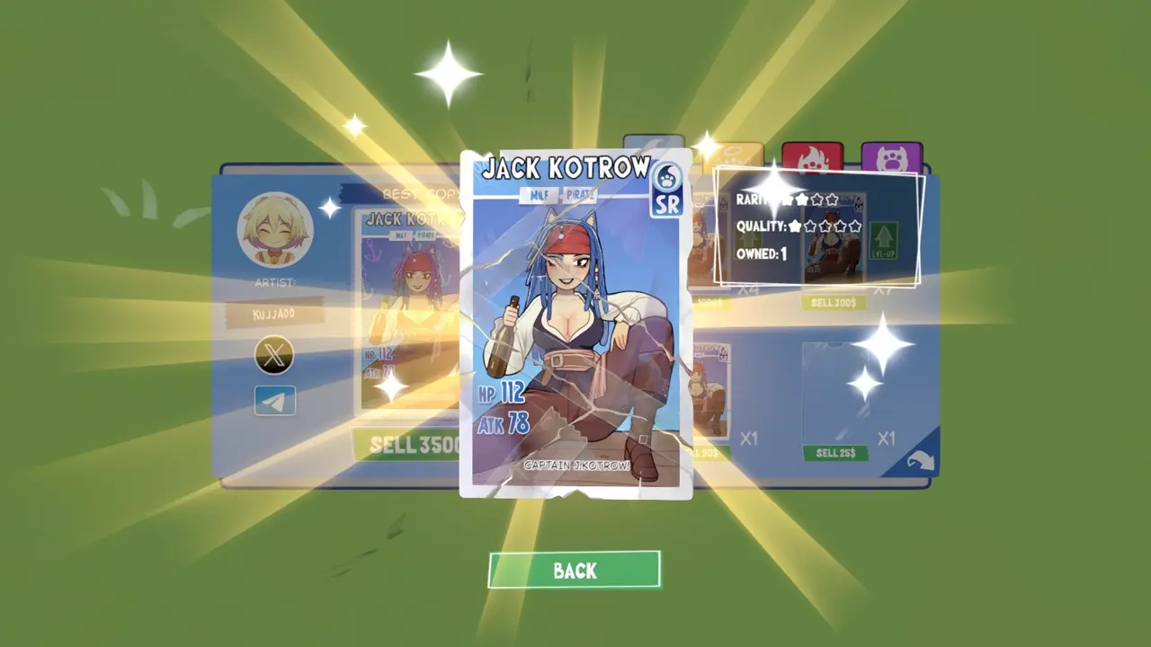 KOTAMON Game Jack Kotrow card guide screenshot 5