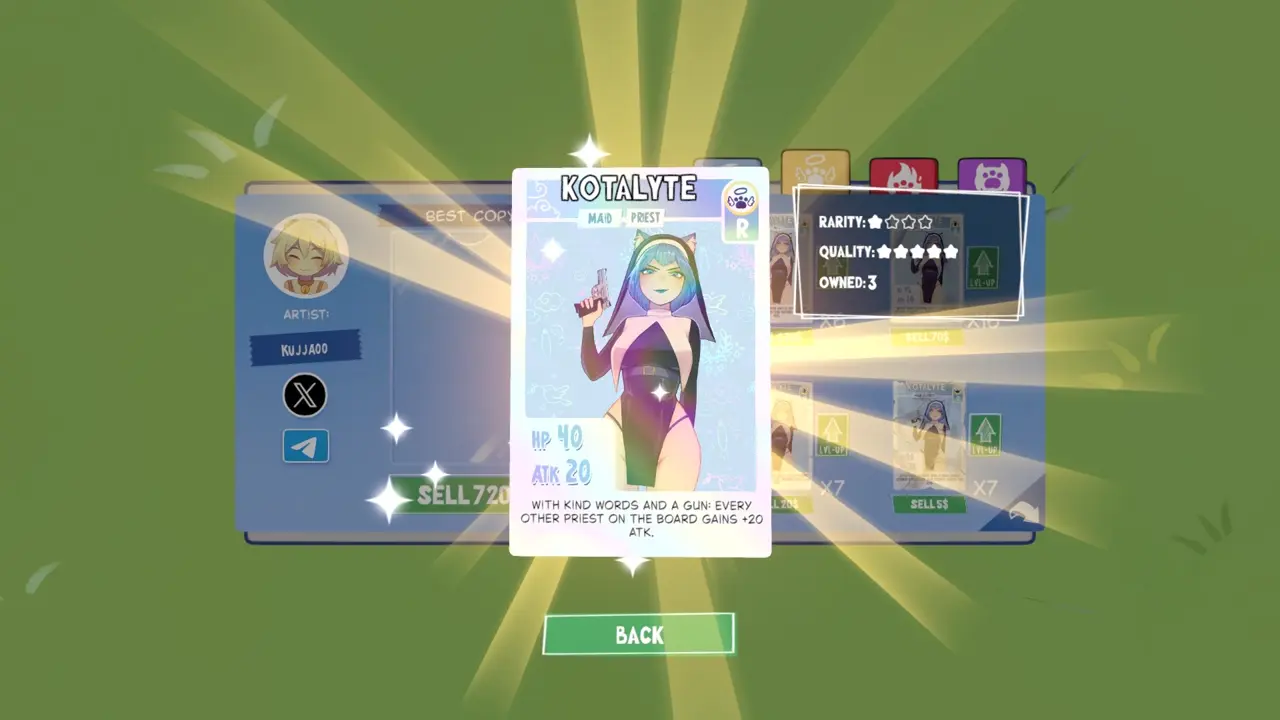 KOTAMON Game Kotalyte card guide screenshot 1
