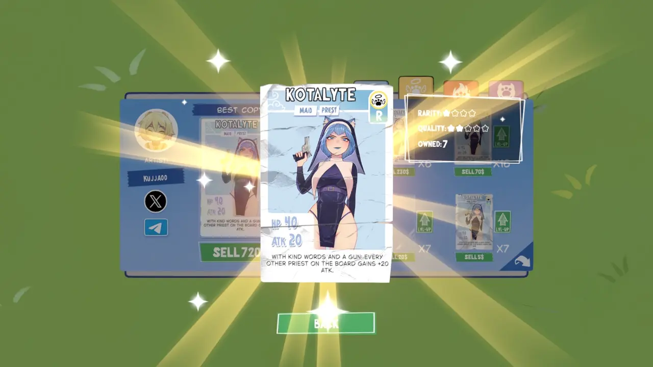KOTAMON Game Kotalyte card guide screenshot 4