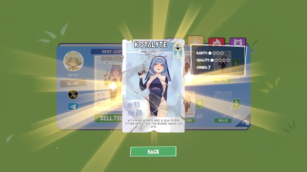 KOTAMON Game Kotalyte card guide screenshot 5