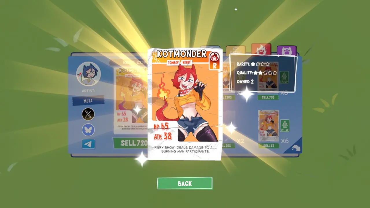 KOTAMON Game Kotmonder card guide screenshot 4
