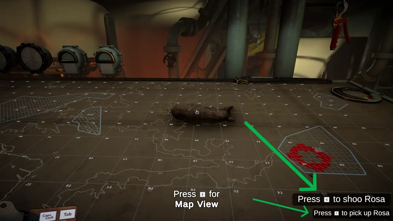 IRON NEST cat interaction controls for moving the cat