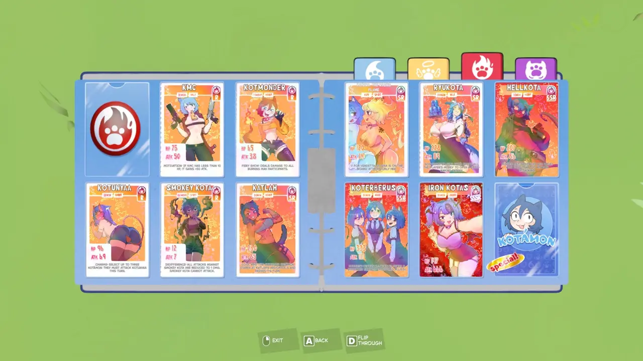 KOTAMON Game Red Card guide