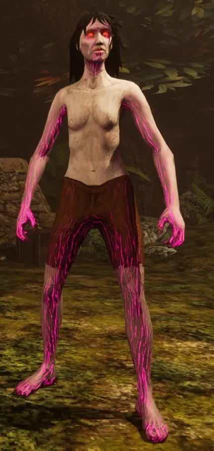 Ruggite race character in The Lantern of the Laughless Saint