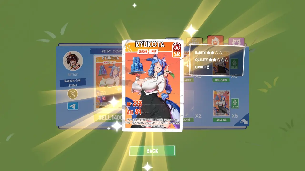KOTAMON Game Ryukota card guide screenshot 4