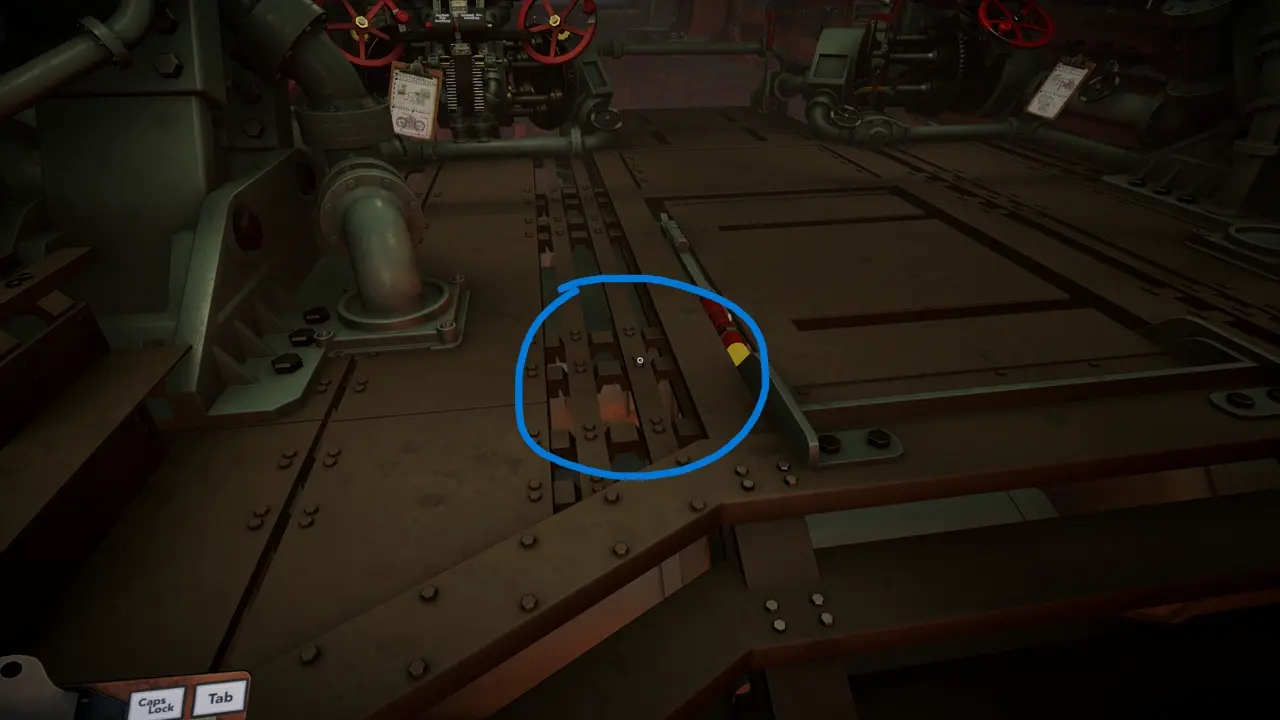 Cat spawn location next to the downstairs hatch in IRON NEST