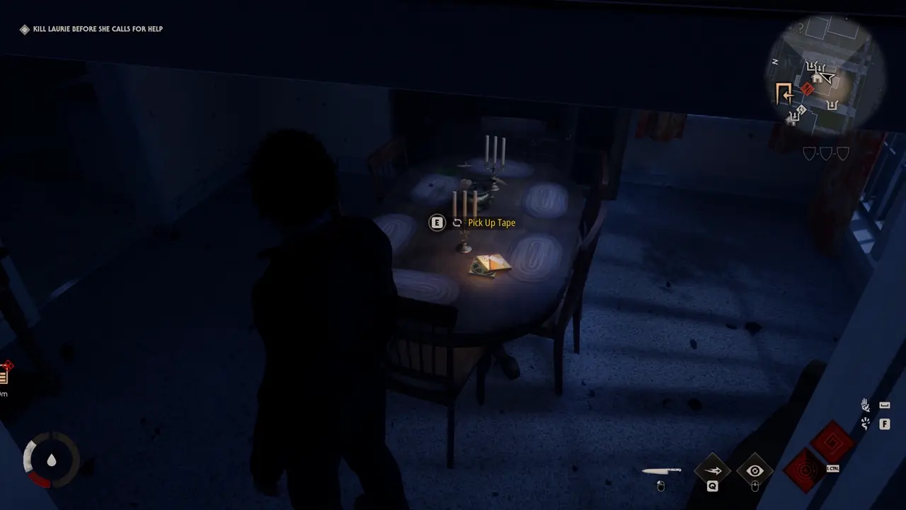 Sheriff Brickett's Recording location on the Doyle house dining room table