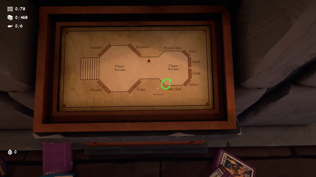 Wand and Order Cobweb Ability key in Level 1 Cards