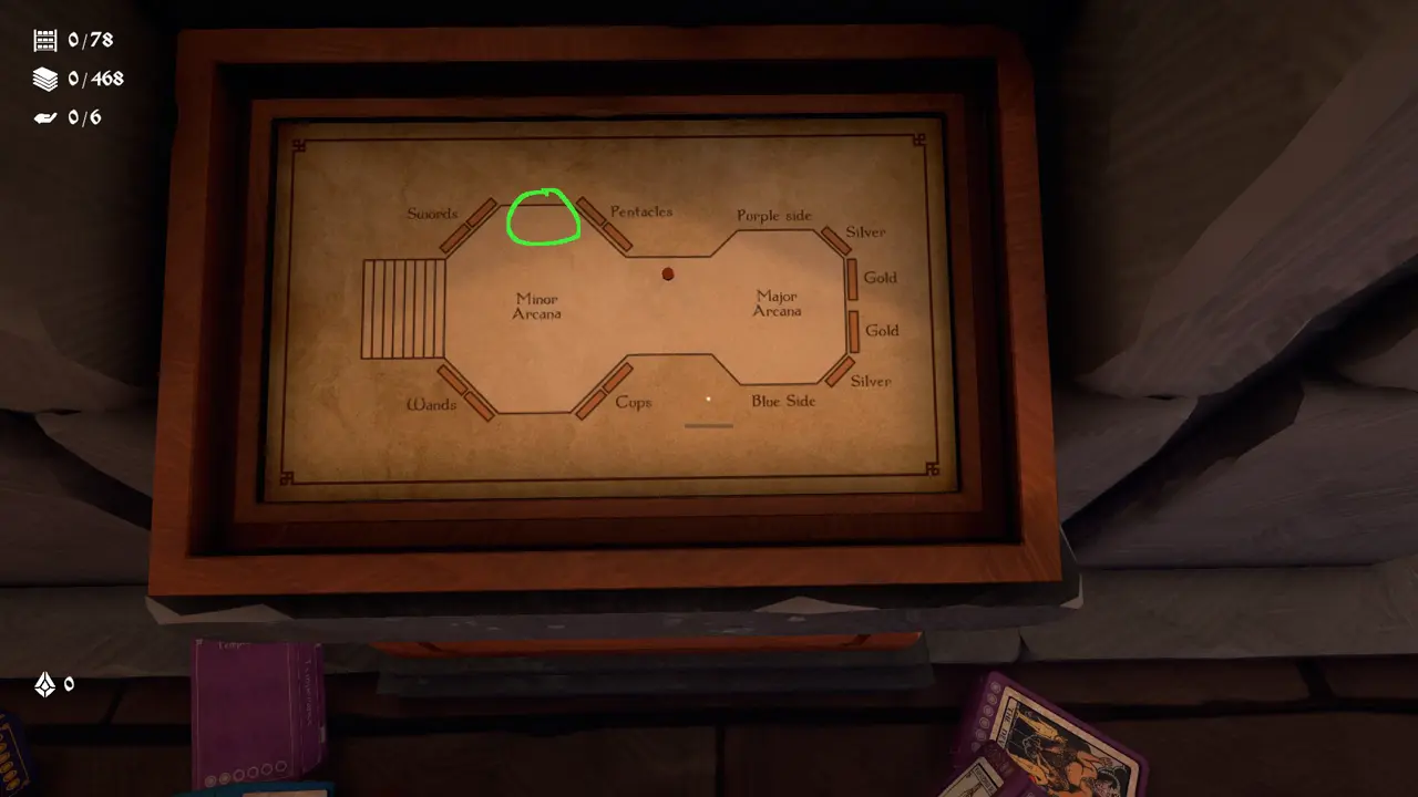 Wand and Order Cobweb Ability chest in Level 1 Cards